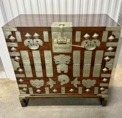 Antique Korean Wedding Bandaji Chest Pyongyang Joseon Dynasty - 4647762