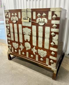Antique Korean Wedding Bandaji Chest Pyongyang Joseon Dynasty - 4647763