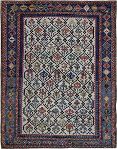 Antique Kuba Rug Caucasian 36 x 47  - 3959470