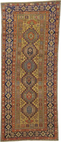 Antique Kuba Shirvan Rug 3 9 x 9 1  - 4327771