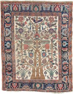 Antique Kurdish Rug 3 11 x 5 0  - 4538530