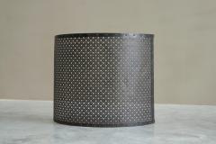 Antique Large Demi Lune Fire Screen in Wrought Iron 19th Century - 4394882