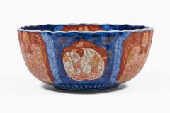 Antique Large Japanese Imari Porcelain Punch Bowl - 4646861