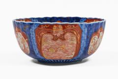 Antique Large Japanese Imari Porcelain Punch Bowl - 4646862