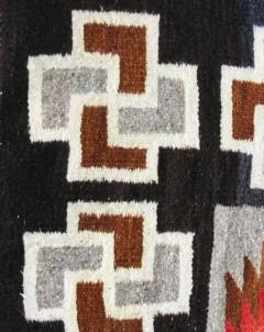 Antique Large Navajo Eye Dazzler Rug 42 x 94  - 3963395