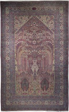 Antique Lavar Kerman Rug 9 11 x 15 10  - 4318898