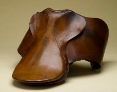 Antique Leather Riding Saddle Circa 1920 - 3672904