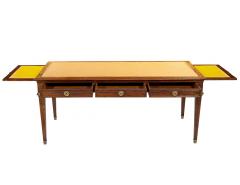 Antique Leather Top French Louis XVI Style Writing Desk - 4410774