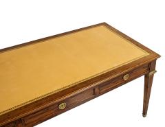 Antique Leather Top French Louis XVI Style Writing Desk - 4410775