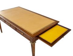 Antique Leather Top French Louis XVI Style Writing Desk - 4410781