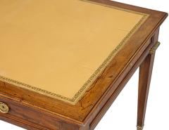 Antique Leather Top French Louis XVI Style Writing Desk - 4410782