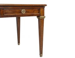 Antique Leather Top French Louis XVI Style Writing Desk - 4410784