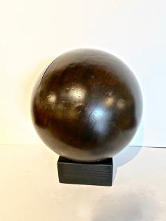 Antique Lignum Vitae Bowling Ball - 1772951