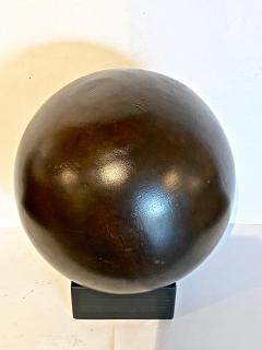 Antique Lignum Vitae Bowling Ball - 1772955