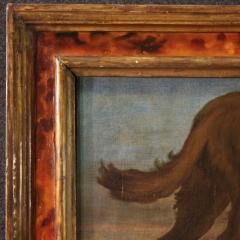 Antique Lombard painting from the 17th century the shepherd with his dogs - 4237808