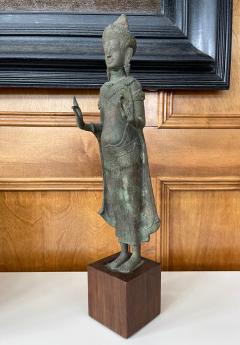 Antique Lopburi Buddha Statue from Thailand - 1885517