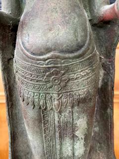 Antique Lopburi Buddha Statue from Thailand - 1885519