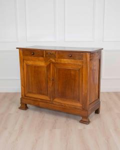 Antique Louis Philippe Sideboard Dresser Cabinet Cupboard Buffet In Walnut 19t - 4599694