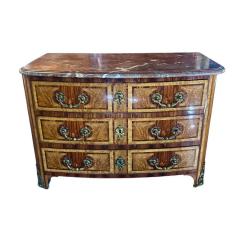 Antique Louis XIV Kingwood Inlaid Parquetry Chest of Drawers Commode - 4324646