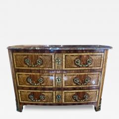 Antique Louis XIV Kingwood Inlaid Parquetry Chest of Drawers Commode - 4326772
