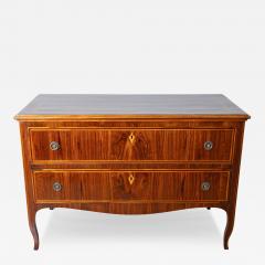 Antique Louis XV Chest Of Drawers with Marquetry Italy 18th - 4207745