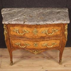 Antique Louis XV French chest of drawers from the 18th century - 3915378