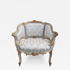 Antique Louis XV Style Bergere Chair or Petit Settee - 3611140