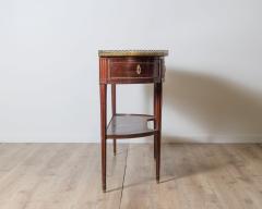 Antique Louis XVI Console Table In Mahogany 19th - 4157107