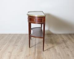 Antique Louis XVI Console Table In Mahogany 19th - 4157191