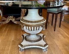 Antique Louis XVI Giltwood Pedestal Breakfast or Side Table - 2048824