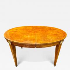 Antique Louis XVI Style Burlwood Dining Table - 3150056