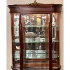 Antique Louis XVI Style Gilt Bronze Mahogany Vitrine Display Cabinet - 3357004