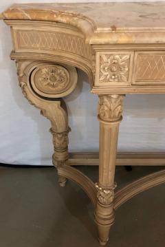 Antique Louis XVI Style Maison Jansen Marble Top Sideboard or Console Table - 2982630