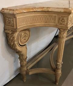 Antique Louis XVI Style Maison Jansen Marble Top Sideboard or Console Table - 2982631