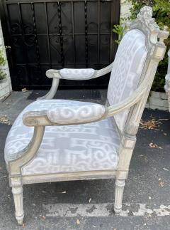 Antique Louis XVI Style Petit Fauteuil Arm Chair - 2554068
