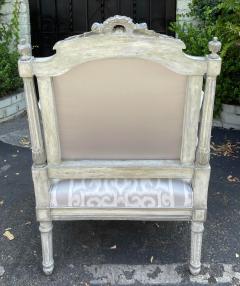 Antique Louis XVI Style Petit Fauteuil Arm Chair - 2554076