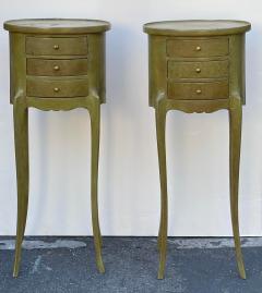 Antique Louis XVI Style Petit Nightstand End Tables a Pair - 2461347
