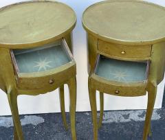 Antique Louis XVI Style Petit Nightstand End Tables a Pair - 2461380