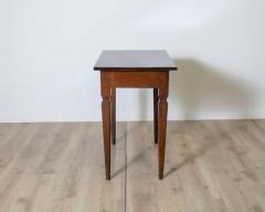 Antique Louis XVI Table Writing Desk In Walnut Italy 19th - 4146745