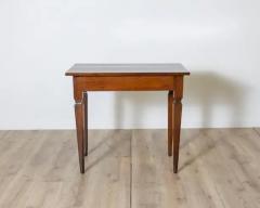 Antique Louis XVI Table Writing Desk In Walnut Italy 19th - 4146787