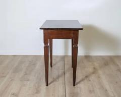 Antique Louis XVI Table Writing Desk In Walnut Italy 19th - 4146793