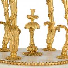 Antique Louis XVI period marble and ormolu cercle tournant mantel clock - 4230963