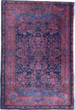 Antique Machester Kashan Rug 3 4 x 5 0  - 4405288
