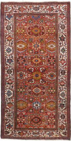 Antique Mahal Rug 4 6 x 8 8  - 4405556