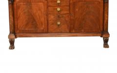 Antique Mahogany Wood Federal Style Credenza Sideboard - 3623912