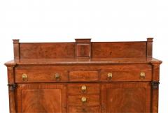 Antique Mahogany Wood Federal Style Credenza Sideboard - 3623913