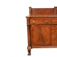 Antique Mahogany Wood Federal Style Credenza Sideboard - 3623919