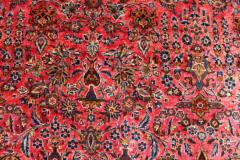 Antique Manchester Wool Persian Kashan Carpet - 3969055