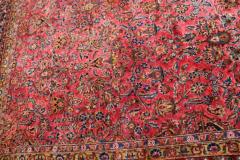Antique Manchester Wool Persian Kashan Carpet - 3969058