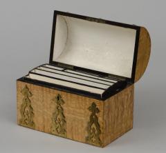 Antique Maple Stationery Box Circa 1880 - 1816832